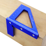 Woodworking Ruler Square Layout Miter Triangle Ruler 45 Degree 90 Degree Metric Gauge Toohr Measure Tools Woodworking Tools