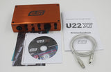 New ESI U22XT Professional USB 2.0 Audio Interface Sound Card 24-Bit/ 96KHz Full Speed 2 in 2 out WDM ASIO 2.0 Core Audio