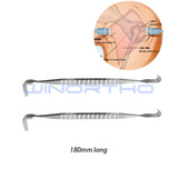 Veterinary orthopedic instruments skin Senn (Cats Paw)  retractor bone equipment pet animal