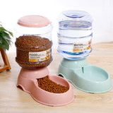 3.8L Pet Dog Cat Automatic Feeders Large Capacity Drinking Waterer Fountain Water Bottle Feeding Bowls Dispenser For Cats Dogs