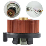 New Outdoor Camping Camp Burner Cartridge Gas Fuel Canister Stove Cans Tank Adapter Converter Aluminium Alloy Converter