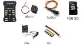 Pixhawk PX4 Autopilot PIX 2.4.8 32 Bit Flight Controller + Safety Switch + Buzzer 4G SD +I2C Splitter Expand Module + USB cable
