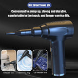 Air Duster Wireless Air Blower Compressed Vacuum Cleaner Cordless Electric Air Duster &amp; Vacuum 2 in 1 for Computer Keyboard Car