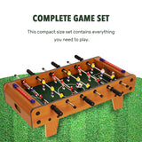 50*25*15.5cm Mini Tabletop Foosball Table-Portable Table Football Soccer Game Portable Soccer Toy For Adults Kids Party Game