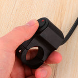 12V 25mm Motorcycle Handlebar Headlight Switch Motorbike Modification Button with Indicator Light Tricycle ATV Snow Scooter