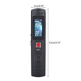 8G Voice Activated Mini Voice Recorder with Earphones and USB Cable WAV Recorder