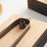 Leather Craft DIY Key Chain Steel Blade Die Cut Steel Punch Tool Pendant Cutting Mold Wood Dies Cutter Template