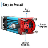 Air Assist Pump,With A5 Pro TTS-55 Master 2 Pro S2 LE400 Pro Reizer 20W Engraver, 30L/Min Airflow Low Noise US Plug