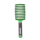 Girls Hair Scalp Massage Comb Hairbrush Bristle Nylon Women Wet Curly Detangle Hair Brush for Salon Hairdressing Styling Tools