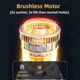 Brushless Motor Vacuum Cleaner 10000pa/18000pa Wireless Car Home  Handheld Vacuum Cleaner Dual Use Dry and Wet Cleaning