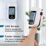 5pcs Fingertip Pulse Oximiter Medical De Pulso Blood Oxigen Meter Oximetro De Dedo Saturation Heart Rate Oxygen Monitor Health C