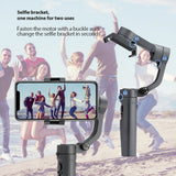 Handheld Gimbal Smartphone Stabilizer Foldable 3-Axis Selfie Stick For IPhone 12 11 X XS Video Handheld Gimbal For Samsung S21
