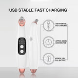 Electric Blackhead Remover Vacuum Face Ance Pore Cleaner Ultrasonic Skin Scrubber Pimple Black Head Suction Facial Washing Brush