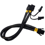 8Pc PCI-E 6 Pin to Dual PCIe 8 Pin (6+2) Image Card PCI Express Power Adapter GPU VGA Y-Splitter Extension Cable