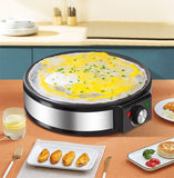 30cm Diameter Electric Crepe Maker Household Non-stick Baking Pan Home Appliance Pancake Baker Machine 220V