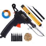 110V/220V 60W US/EU Automatically Send Tin Gun Hand-held Internal Heating Soldering Iron Solder Welding Repair Tool