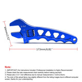 Adjustable Wrench Aluminum Lightweight Spanner Tools for An Hose Fitting Adapter