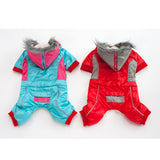 Warm Dog Clothes For Small Dog Windproof Winter Pet Dog Coat Jacket Padded Clothes Puppy Outfit Vest Yorkie Chihuahua Clothes 35