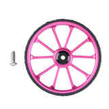 Folding Bike Easy Wheel for Brompton/Birdy Aluminum Alloy CNC Easywheel Ultralight Sealed Bearing Push Wheels