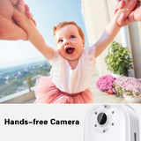 AKASO Keychain Body Action Camera 4K30FPS 20MP with EIS 2.0 60min Video Recording Slow Motion Hands-Free Mini Vlogging Camera