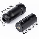 Ambition Black Wireless Tattoo Machine Pen 1950mah Battery Pack Portable Professional Tattoo Equipment