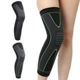 1Pair Sports Full Leg Knee Sleeves , Compression Knee Brace Protect Leg for Arthritis Basketball Cycling Sport Football
