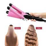 3 Barrels Hair Curling Iron Automatic Perm Splint Ceramic Hair Curler Professional Hair Waver Styling Tools Hair Styler Wand
