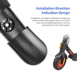 Ulip Electric Scooter Front Mudguard Mud Flaps Splash Guards Widened Front Fenders for M365 PRO PRO2 MI3 MI4pro