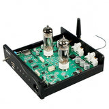 6J5 F5 Tube Preamplifier Bluetooth 5.0 Lossless Player Headphone Amp APP