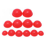 12Pcs Strong Suction Vacuum Silicone Cupping Body Massage Anti Cellulite Pain Relief Relaxation Chinese Medical Health Care Tool