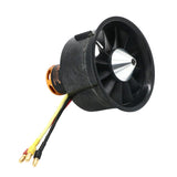 QX-MOTOR DIY Drone 64mm EDF Set 2822 Motor with 12 Blades Duct Fan for FMS RC Airplane Parts