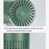 Xiaomi Youpin Car Air Purifier Cleaner HEPA Filter PM 2.5 Negative Ion USB Portable Home Vehicle Remove Formaldehyde Air Freshen