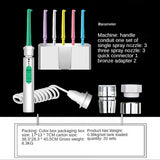 Water Dental Flosser Faucet Oral Irrigator Water Jet Floss Dental Irrigator Dental Pick Oral Irrigation Teeth Cleaning Machine