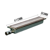 Metal Ceramic BBQ Barbecues Infrared Burner Barbecue Gas Grill Ceramic Heater Outdoor Cooking 440*95*5mm 410*80mm 310mm