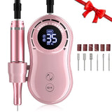 Professional Rechargeable 35000RPM Nail Drill Machine for Acrylic Nails Electric Nail File for Manicure Pedicure Shape Polish