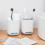 Toothbrush Holder Detachable Electric Toothbrush Toothpaste Holder Toothbrush Storage Organizer Set For Kitchen