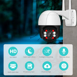 PTZ Wifi IP Camera 2MP/3MP/5MP Wireless Outdoor Security CCTV Camera Humanoid Tracking Two Way Audio Motion Alert