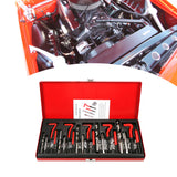 131Pcs Thread Repair Kit M5 M6 Metric8 Metric10 M12 Threaded Tool Twist Drill Bits threading tool for Restoring Damaged Threads
