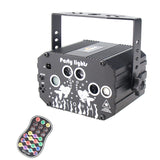 ESHINY R&amp;G Laser Dream Aurora 60 Patterns Projector DJ Disco Light Party RGB LED Bar Dance Room Birthday Stage Effect USB F5N6