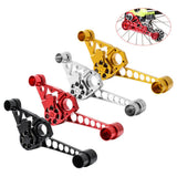 Bike Rear Derailleur Chain Mount Folding Bracket Single-Disc 2 3 6 Speed Shifter Chain Guide Holder Tensioner Bracket