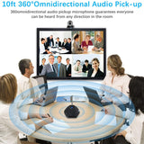 USB Conference Microphone, Suitable for Computer Desktop, Condenser Computer Microphone, Suitable for Games, Videos