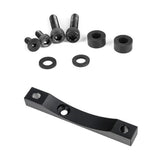 Scooter Brake Handle Assembly Hydraulic Disc Brake Caliper with Adapter and 120mm Disc Rotor for Xiaomi M365 Pro E Scooter