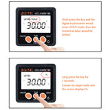 Digital Inclinometer Electronic Protractor Aluminum Alloy Shell Digital Bevel Box Angle Gauge Meter Magnets Base