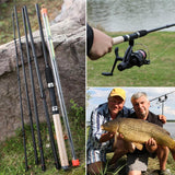 Sougayilang 3m L M H Power Spinning Fishing Rods Feeder Rod and 3000 Series Spinning Fishing Reel Fishing Line Full Kit Pesca