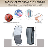 4 Modes Wireless Leg Air Compression Massager Smart Foot Air Pressure Massage Electric Leg Calf Pain Relief Acupressure Device