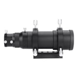 Camera Finderscope Double Helical Focuser Guide Scope Finderscopes 50mm With Bracket For Astronomical Telescope