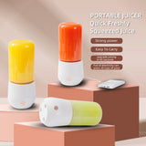 500ml Juicer Machine 18000 Rpm Portable Mini Fruit Mixers USB Rechargeable Lightweight Leakproof Travel Outdoor Supplies