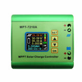 MPPT Solar Panel Battery Regulator Charge Controller with LCD Color Display 24/36/48/60/72V 10A with DC-DC Boost Charge Function