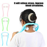 Roller Ball Self Massage Tool Shoulder Neck Back Pain Relieve Massager Self Massage Tool