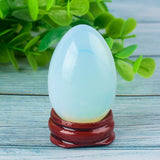 Undrilled Opalite Yoni Eggs 3Pcs/Set Natural Crystal Ben Wa Ball Tightening Vaginal Muscle Exercise Massage Kegel Health Care